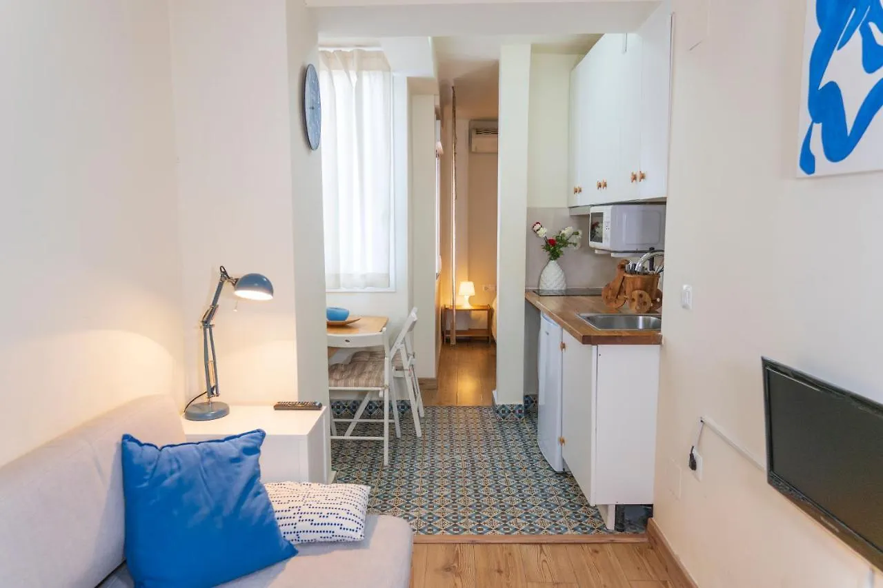 Studio In City Center Next To The Beach Malaga Spain